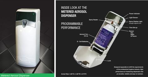 California Scents Professional METERED AEROSOL DISPENSER