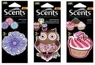 SCENTS NOVELTY PAPER AIR FRESHENERS