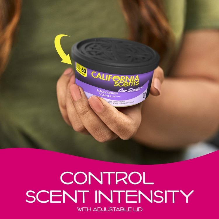 California Scents Car Scents control intensity