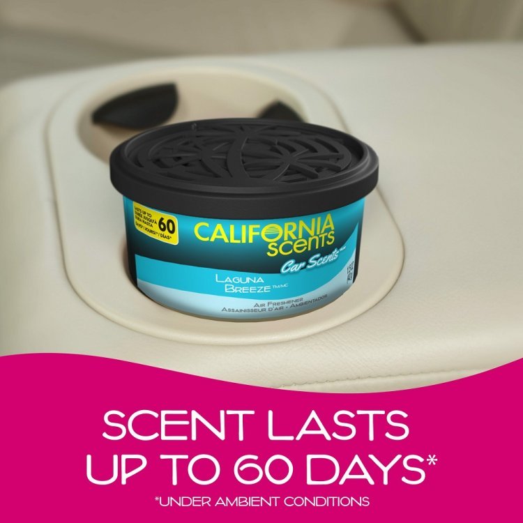 California Scents Car Scents lasts up to 60 days