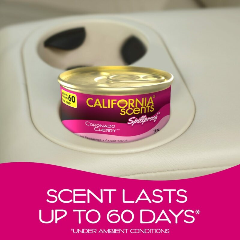 California Scents Spillproof Air Fresheners lasts up to 60 days